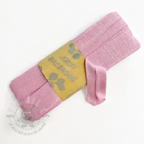 Taśma lamówkowa elastyczna wiskoza - 3 m pink