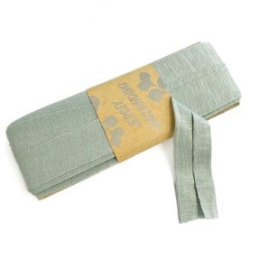 Taśma lamówkowa elastyczna wiskoza - 3 m mint