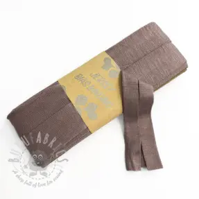 Taśma lamówkowa elastyczna wiskoza - 3 m mauve