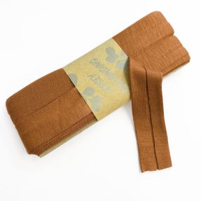 Taśma lamówkowa elastyczna wiskoza - 3 m copper