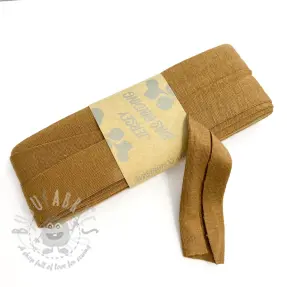 Guma lamówkowa wiskoza - 3 m dark camel