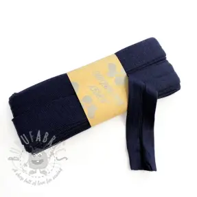 Guma lamówkowa wiskoza - 3 m dark blue