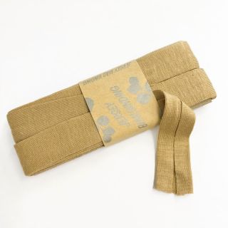 Guma lamówkowa wiskoza - 3 m camel
