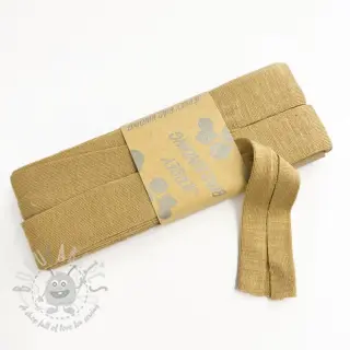 Guma lamówkowa wiskoza - 3 m camel