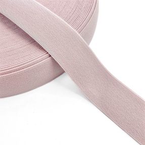 Guma hladká 3 cm light old pink