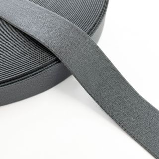 Guma hladká 3 cm dark grey