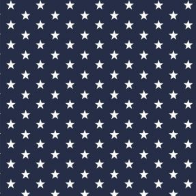 Bavlnená látka Petit stars navy