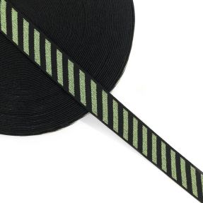Guma gładka 2,5 cm Diagonal lime