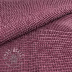 Wafel bawełniany purple