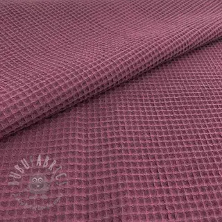 Wafel bawełniany purple