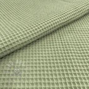 Wafel bawełniany dark mint