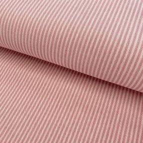Tkanina dekoracyjna DOBBY Colored stripe blush