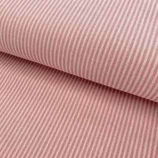 Tkanina dekoracyjna DOBBY Colored stripe blush
