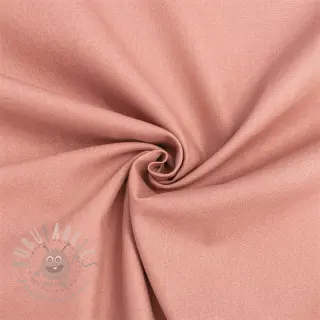 Bawełniany popelin dark rose