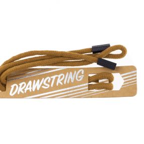 Sznurek do kaptura z końcówkami 115 cm HEAD1 dark camel