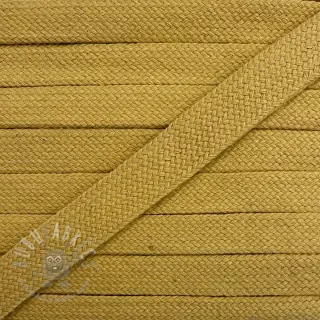 Sznurek bawełniany płaski 13 mm camel