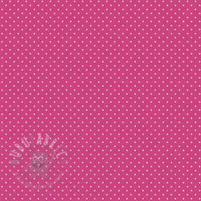 Bawełniana tkanina Petit dots pink