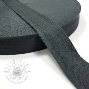 Bawełniana taśma 4 cm anthracite