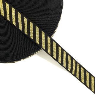 Guma gładka 2,5 cm Diagonal gold