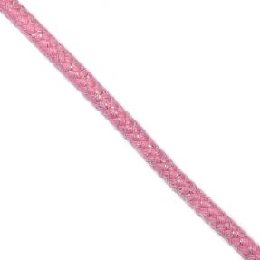 Sznurek Lurex 10 mm pink