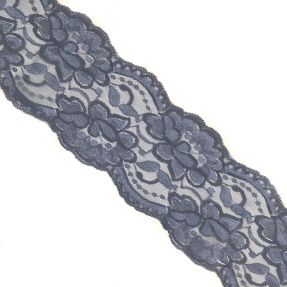Koronka Blossom dark grey