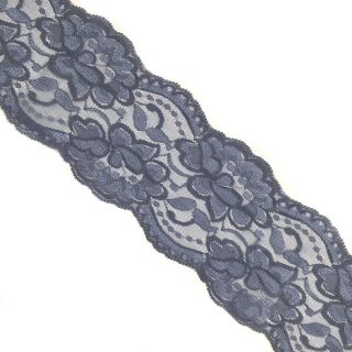 Koronka Blossom dark grey