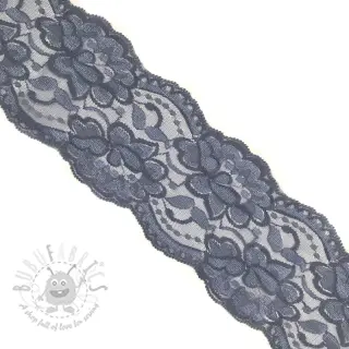 Koronka Blossom dark grey