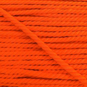 Bawełniany sznur 5 mm neon orange