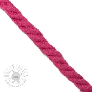 Bawełniany sznur 2,5 cm fuchsia