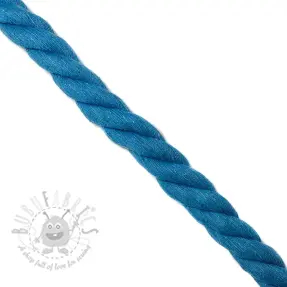 Bawełniany sznur 2,5 cm aqua