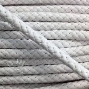 Poliestrowy sznur 8 mm white