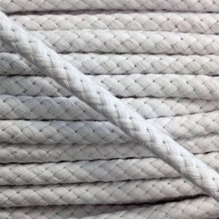 Poliestrowy sznur 8 mm white