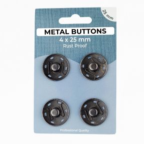 Zatrzask METAL 25 mm anthracite