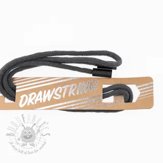 Sznurek do kaptura z końcówkami 115 cm HEAD1 dark grey