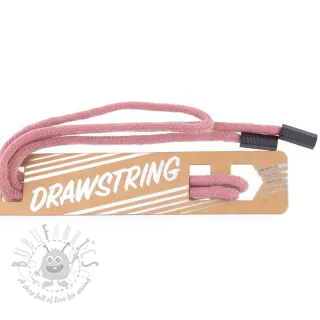 Sznurek do kaptura z końcówkami 115 cm HEAD1 old pink