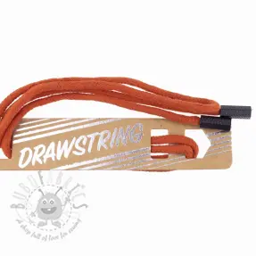 Sznurek do kaptura z końcówkami 115 cm HEAD1 rust
