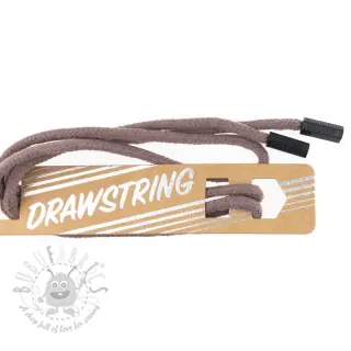 Sznurek do kaptura z końcówkami 115 cm HEAD1 mauve