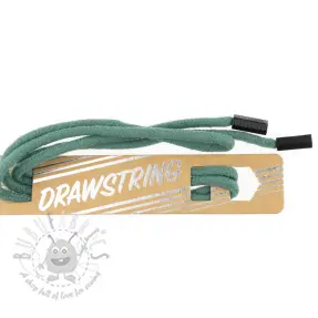 Sznurek do kaptura z końcówkami 115 cm HEAD1 old green