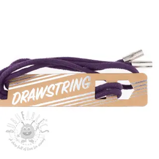 Sznurek do bluzy z końcówkami 115 cm HEAD2 violet