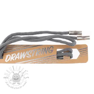 Sznurek do bluzy z końcówkami 115 cm HEAD2 middle grey