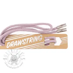 Sznurek do bluzy z końcówkami 115 cm HEAD2 lilac