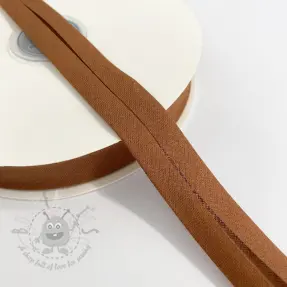 Lamówka Jersey ceglasty