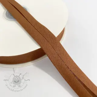 Lamówka Jersey ceglasty