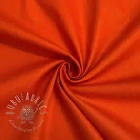 Bawełniany popelin flame orange