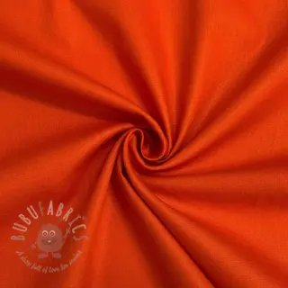 Bawełniany popelin flame orange