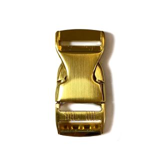 Kovová spona trojzubec 25 mm gold