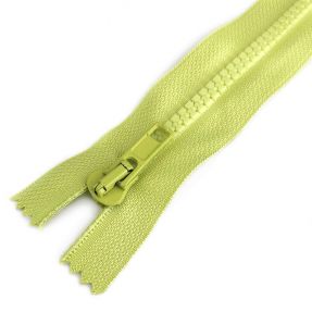 Zips kostený deliteľný 70 cm lime