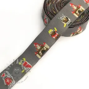 Wstążka Viking grey