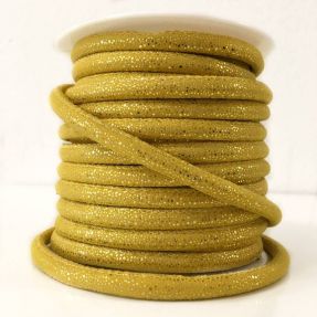 Semišová šnúra Luxe yellow