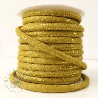 Zamszowy sznur Luxe yellow